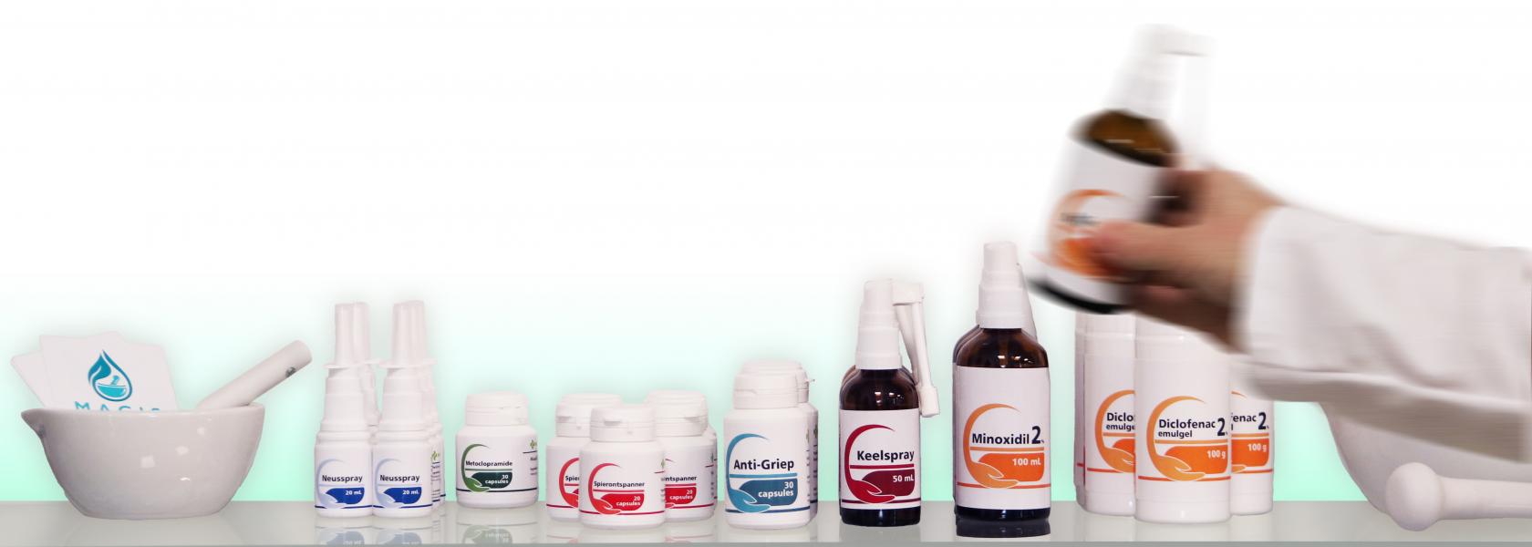 Qualenica producten Mix