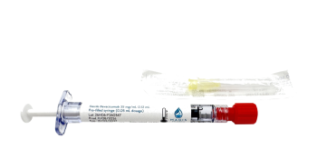 Steriele voorgevulde spuit Bevacizumab zonder verpakking